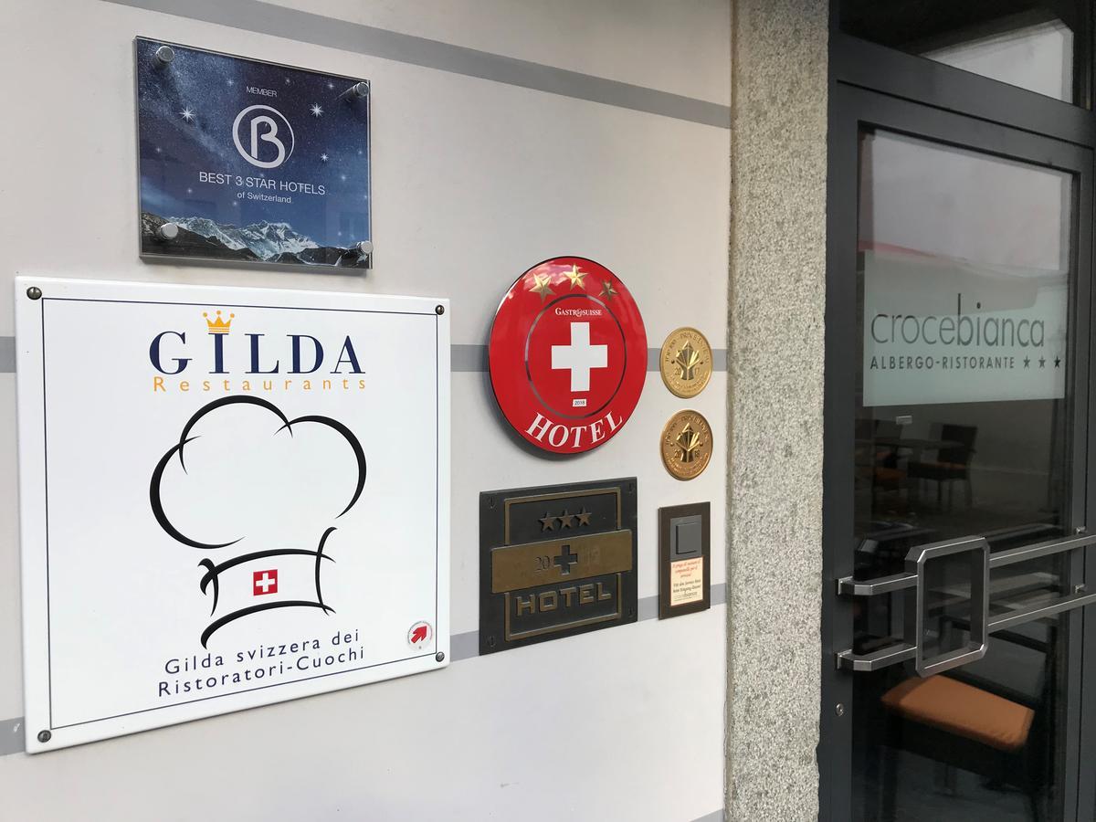 Albergo Croce Bianca Poschiavo Eksteriør bilde