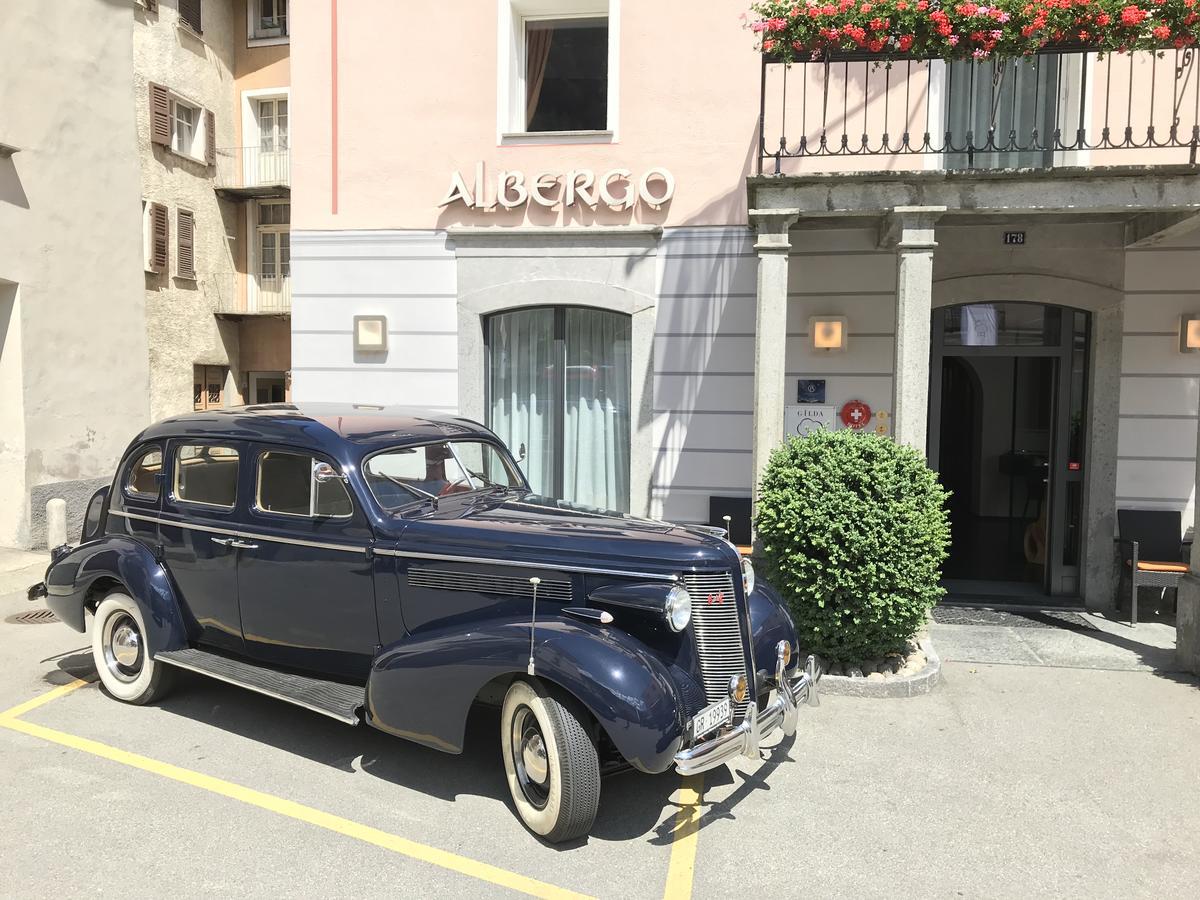 Albergo Croce Bianca Poschiavo Eksteriør bilde